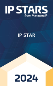 Managing IP - IP Star badge 2024