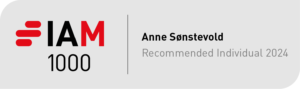 IAM 1000 2024 badge - Anne Sonstevold