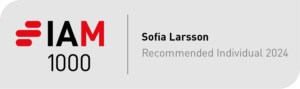 IAM 1000 2024 badge - Sofia Larsson